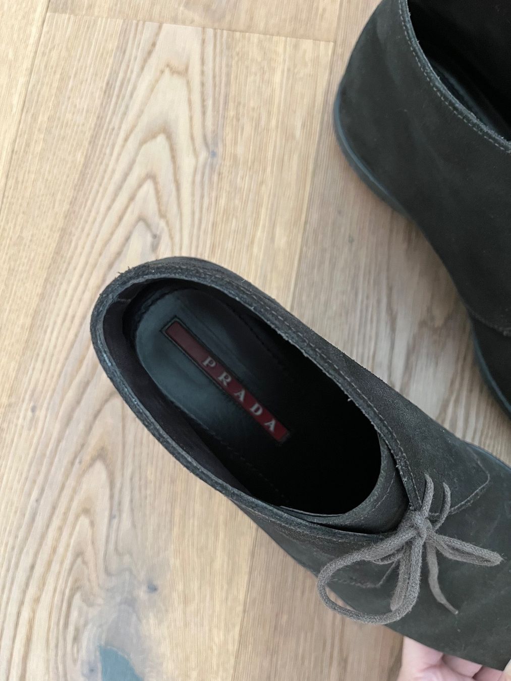 Prada Herrenschuhe: Prada Velourstiefel/Boots in Gr. 7 – Gebraucht aus Triesen von atos87 5