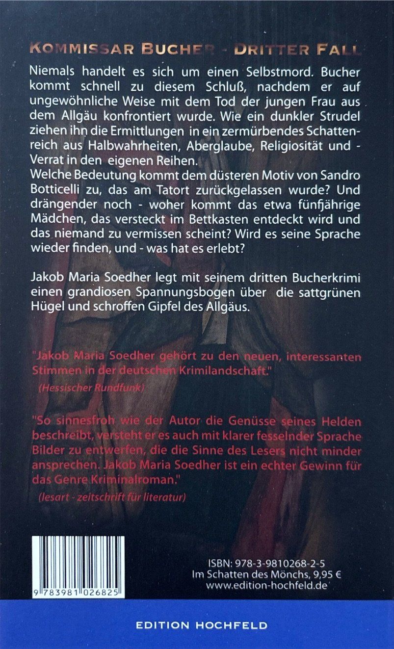 Bücher: Soedher Jakob Maria, Im Schatten des Mönchs – Neu (gemäss Beschreibung) aus Sarnen von Livres 1