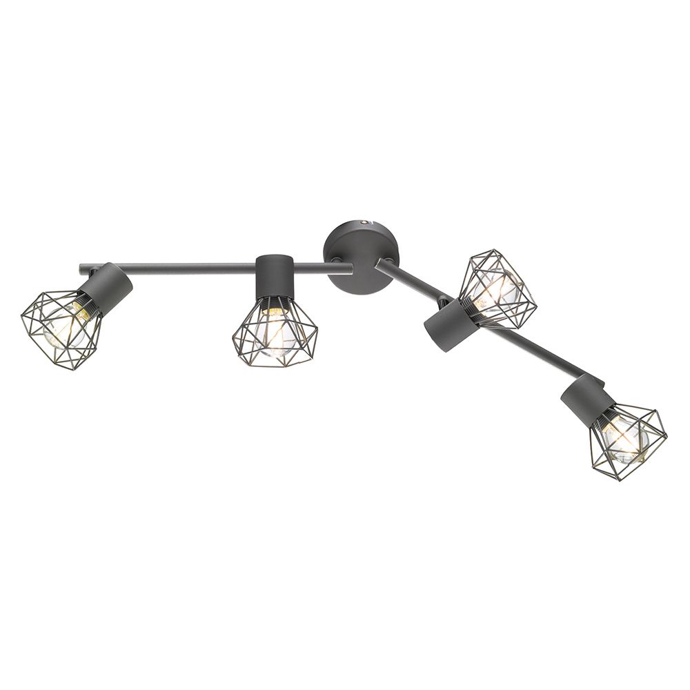 Lampade: Deckenleuchte, 4 Strahler, Verstellbar  – Nuovo (secondo la descrizione) da Kreuzlingen venduto da Smart-Light 2