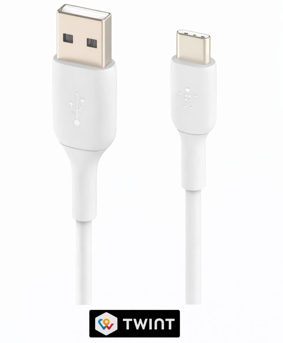 Cavi: (1m) Ladekabel USB auf USB C Weiss – Nuovo e nell'imballaggio originale da Luzern venduto da Waince786