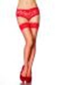 Calze & Collant: NETZ-STOCKINGS ROT – Nuovo e nell'imballaggio originale da Rupperswil venduto da big-one-sale 1