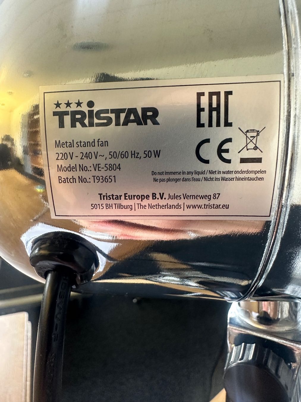 Ventilatoren: 2x Ventilator Tristar VE-5804 – Neu (gemäss Beschreibung) aus Altendorf von Quietwater 5