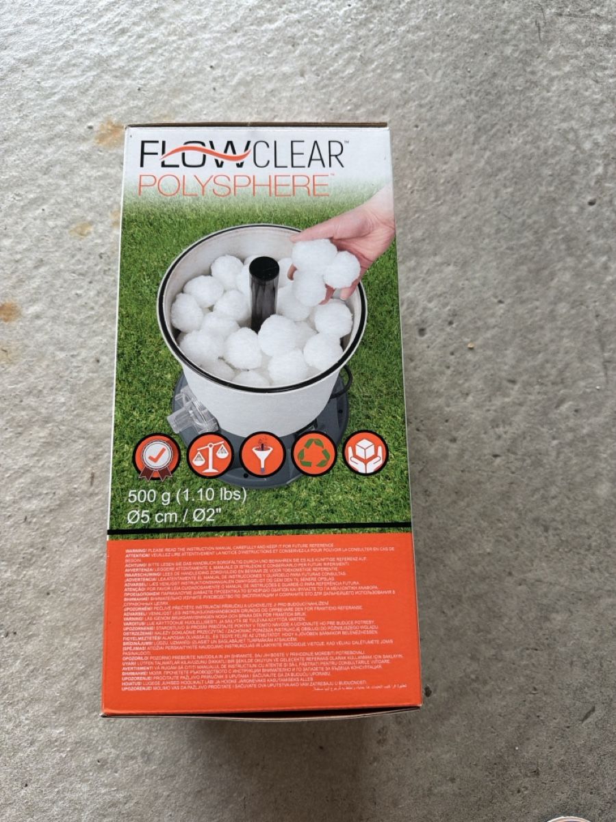 Bestway Schwimmbad-Zubehör: Bestway Flowclear Polysphere 500g neue Verpackung – Neu und originalverpackt aus Kaisten von Enjoy1976 1