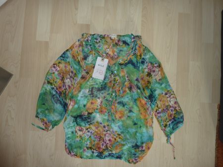 Nile Seiden Bluse Gr. XS neu