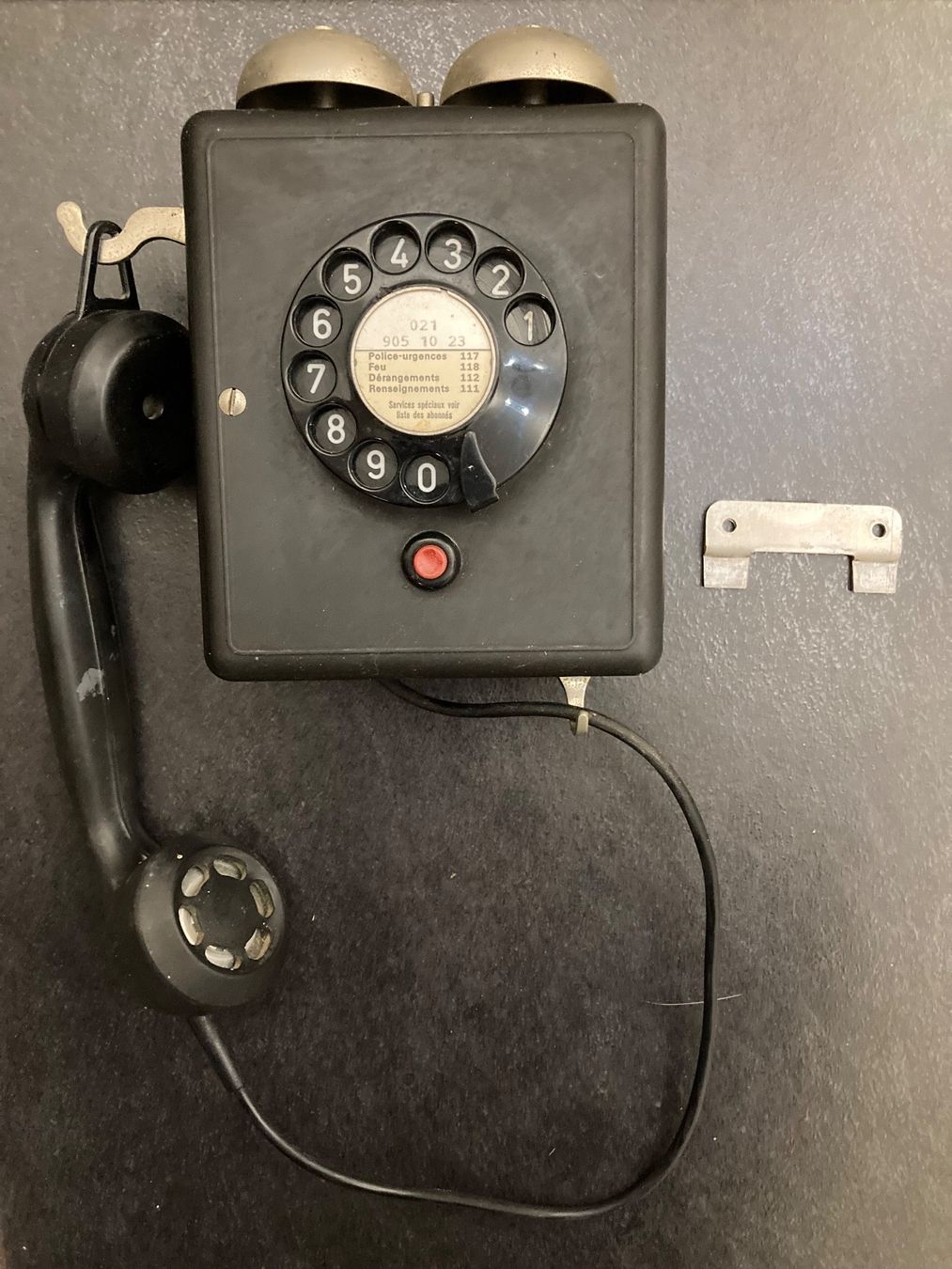 Telefone: Ancien téléphone Weidmann Réf. tfg3-39.204 – Gebraucht aus Aumont von del_f2k9 1