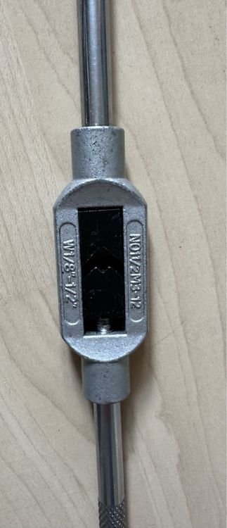 Rundes Schneideisen M8 X 1,25 - HSS Gewindeschneider Für Metall Und Kunststoff