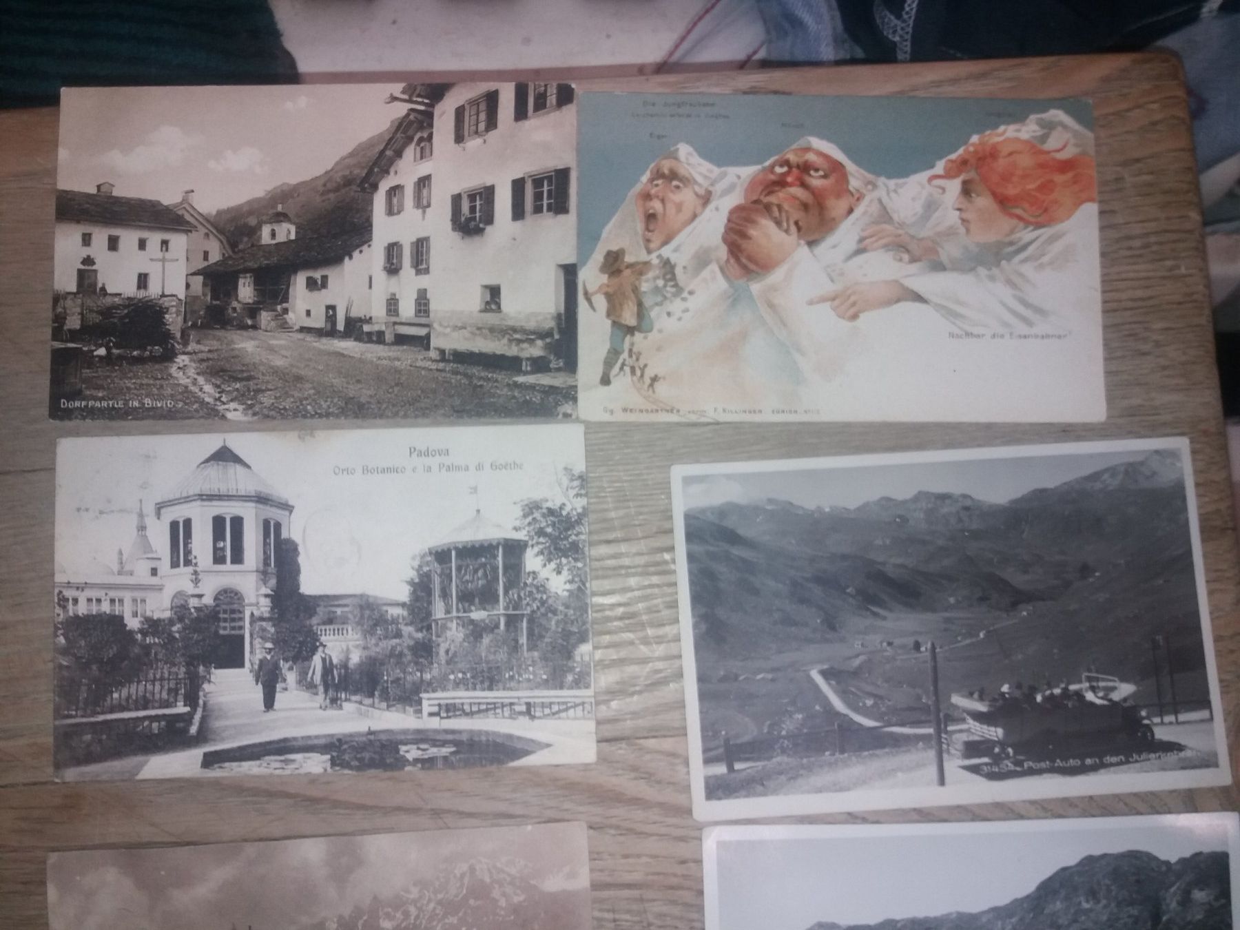 Cartes postales: ANSICHTSKARTEN Sammlung Erstangebot Bivio Graubünden Schweiz – D'occasion à Welschenrohr par Regool 2