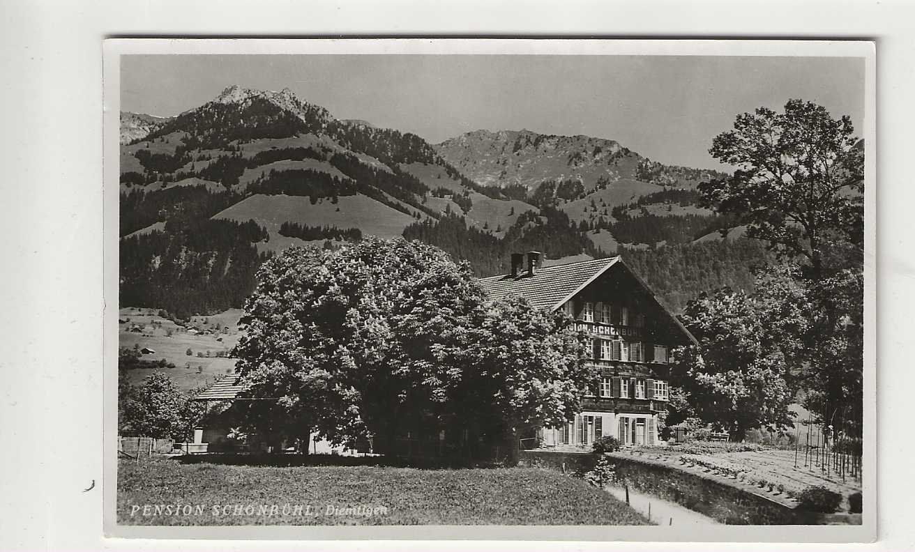 Ansichtskarten: Diemtigen,  1940 – Gebraucht aus Spiez von Niesen20