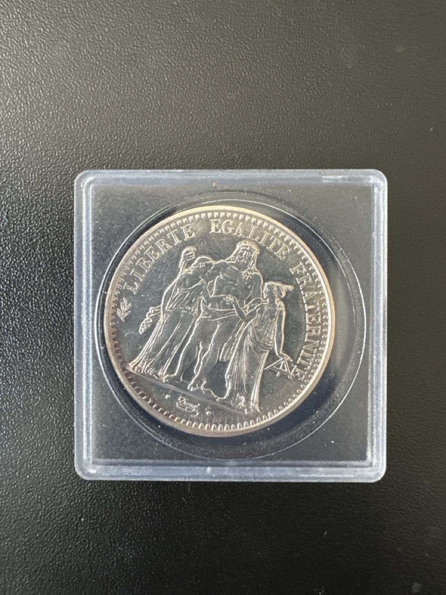 Tutti le monete: Superbe Pièce 10 Francs Argent HERCULE 1973 – Nuovo (secondo la descrizione) da Genève venduto da Frippop