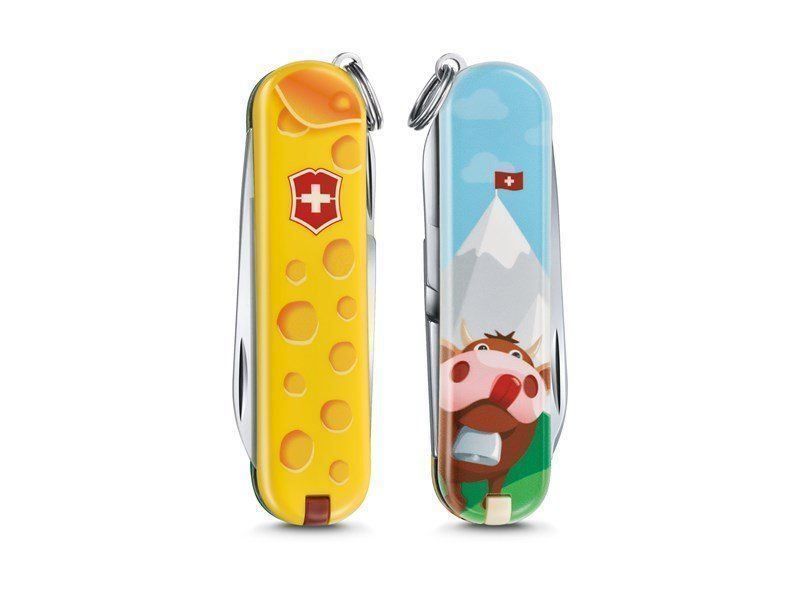 Victorinox Coltelli tascabile: Victorinox - "Alps Cheese" Knife 2019 – Nuovo e nell'imballaggio originale da Rotkreuz venduto da CLASAX