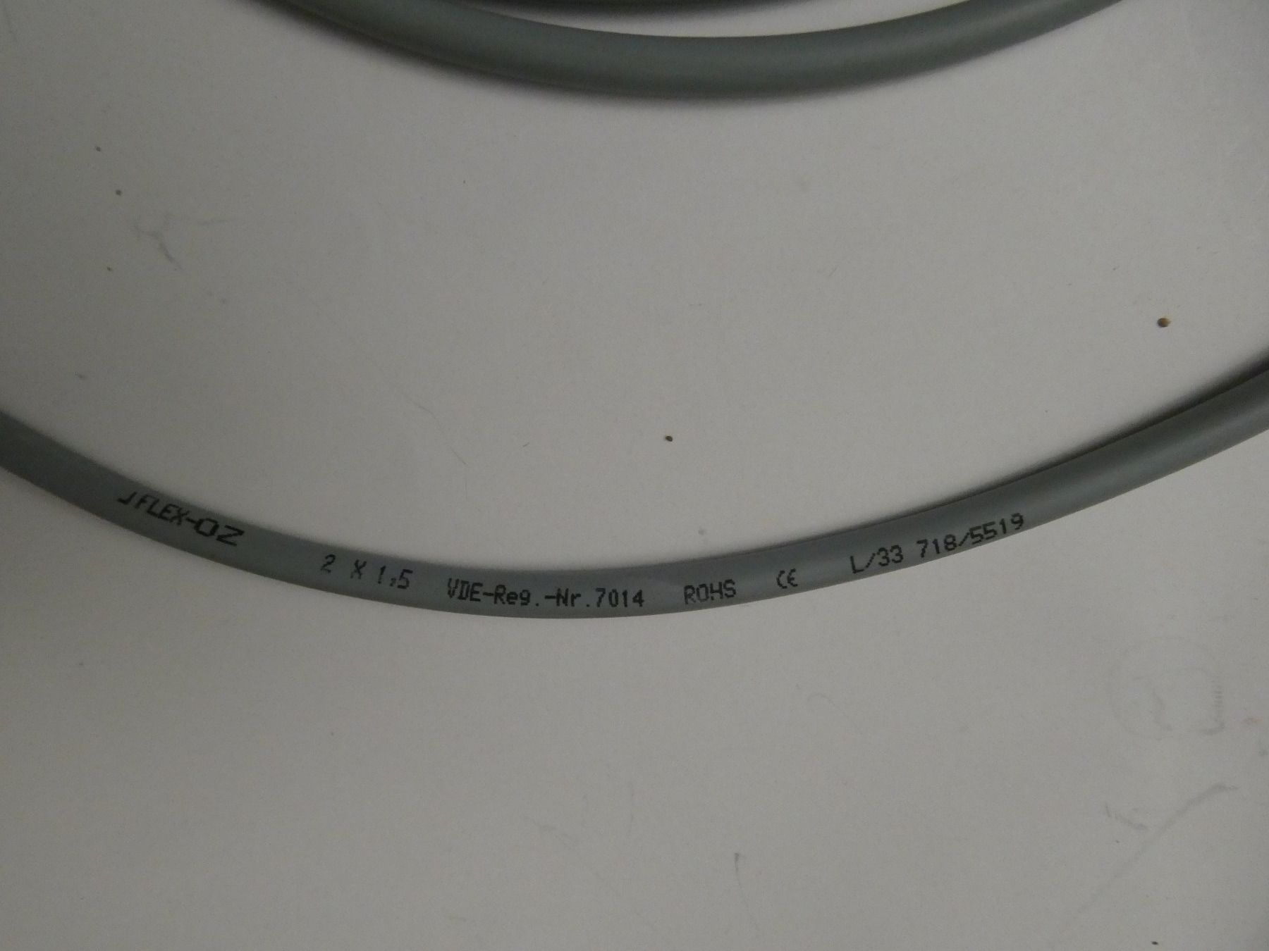Componenti elettronici: Kabel 2 x 1.5mm2 – Nuovo (secondo la descrizione) da Fulenbach venduto da Hach0 2