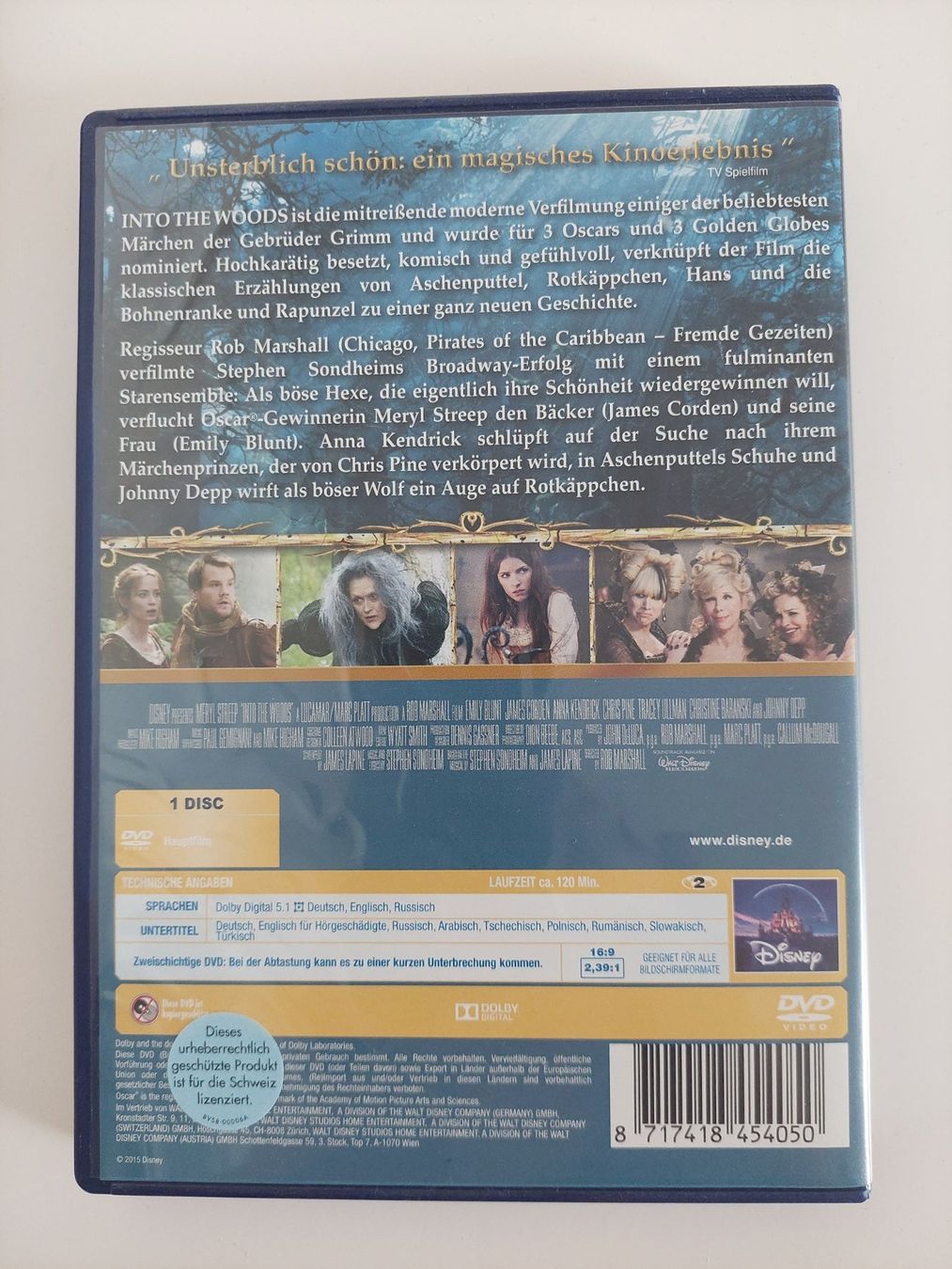 Tutti i DVDs: DVD - Into the woods – Usato da Hefenhofen venduto da GSC99 1