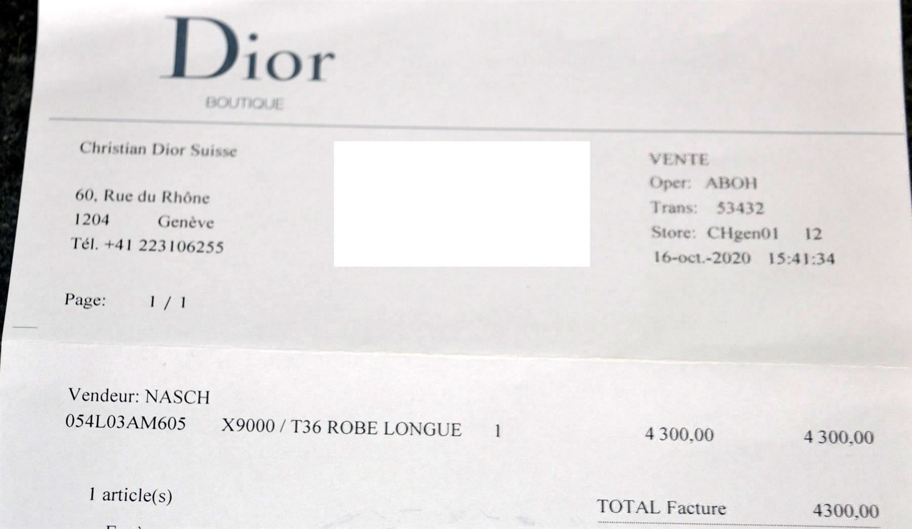 Dior Vestiti: Kleid / Robe Christian Dior .36 – Usato da Collonges venduto da Auganien 5