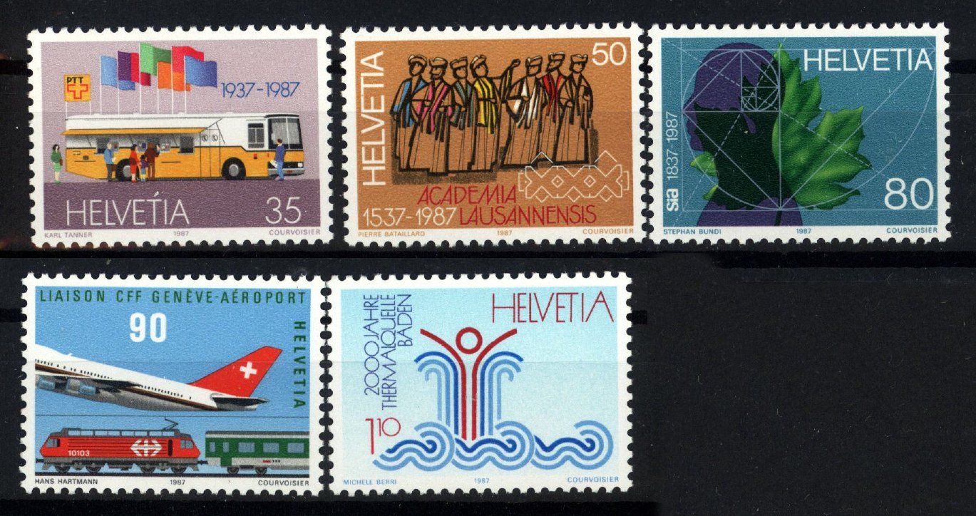 Tutti i francobolli: 1987, Sonderpostmarken I ** – Usato da Willisau venduto da Vollstempel