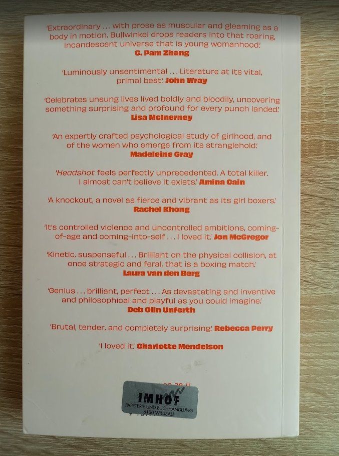 Libri: Headshot - Rita Bullwinkel – Usato da Buttisholz venduto da valiuga 1