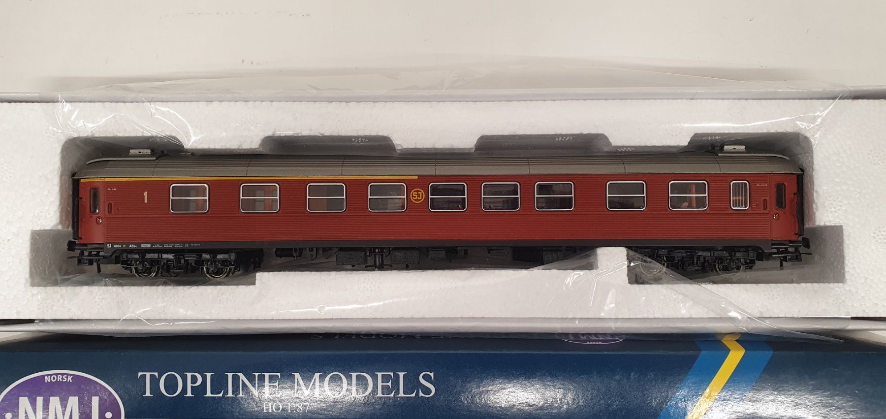 Modellini di ferrovie: NMJ 203.002 & 205.004  SJ AB3 & B5, Ep.IV – Nuovo e nell'imballaggio originale da Würenlos venduto da jub_nd5j 3