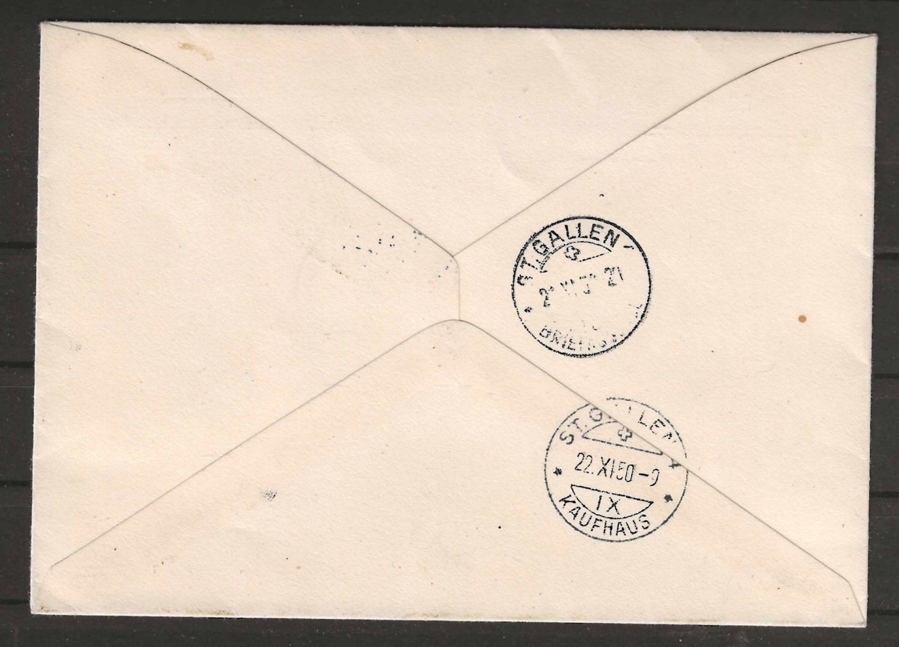 Tutti i francobolli: 1950 : Liechtenstein Nr. 235 auf R-Brief : KP 180.-- – Usato da Gümligen venduto da Geniusbuy 1