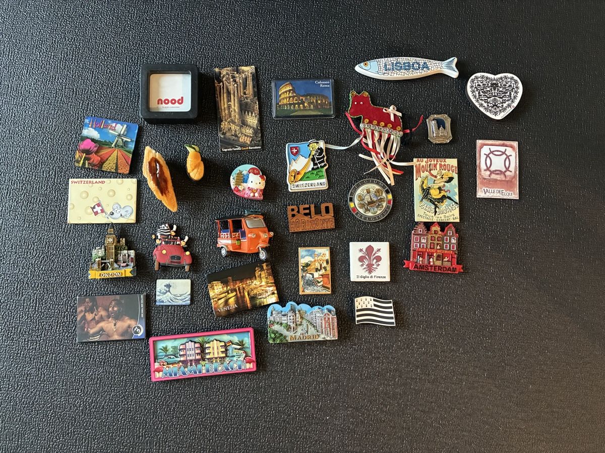 Calamite: Aimants magnets de voyage – Usato da Eclépens venduto da RCC1012