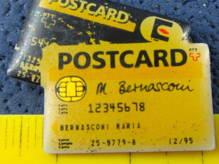 Swiss Placchette & Badge: POSTCARD PIN – Usato da Ettingen venduto da Hausi4711