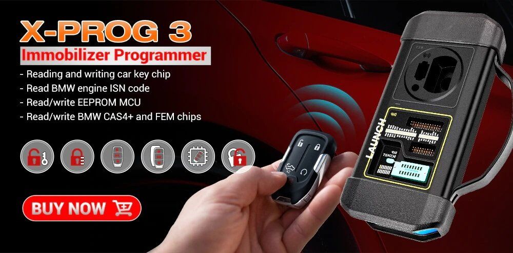 Mercedes-Benz Chiavi: LAUNCH X431 X-PROG 3 Autoschlüssel-Programmierwerkzeug – Nuovo e nell'imballaggio originale da Malans GR venduto da BUYBEST-Schweiz 6
