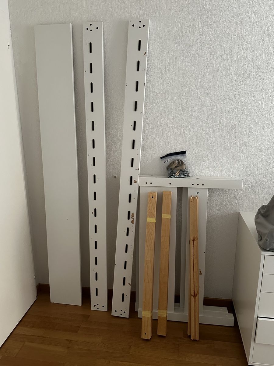 Betten: Flexa White Bett mit Absturzsicherung hinten – Gebraucht aus Hinterkappelen von Nath20 1