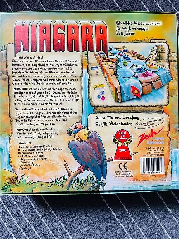 Giochi: Brettspiel Niagara von Zoch – Usato da Biel/Bienne venduto da Hamamlezi 1