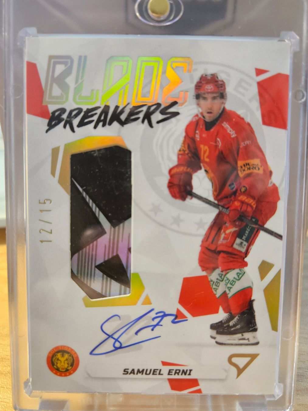 Sportzoo Carte collezionabili: Blade Breakers - Samuel Erni - 12/15 - SCL Tigers – Nuovo (secondo la descrizione) da Nänikon venduto da AdrianL