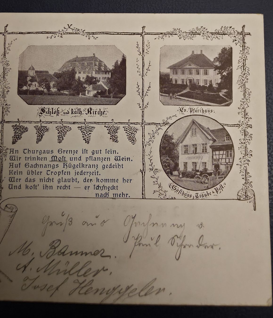 Cartes postales: Ansichtskarte Gachnang – D'occasion à Bern par Kocholo 2