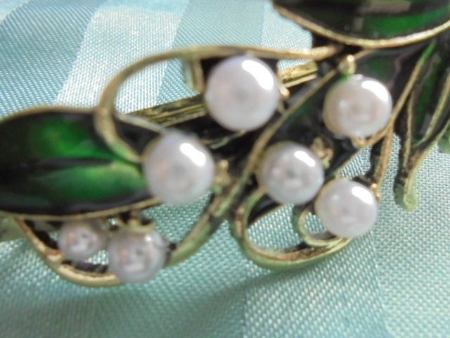 Haarschmuck: Haarschmuck Perlen/Email – Neu (gemäss Beschreibung) aus Hinwil von Glasperlen 3