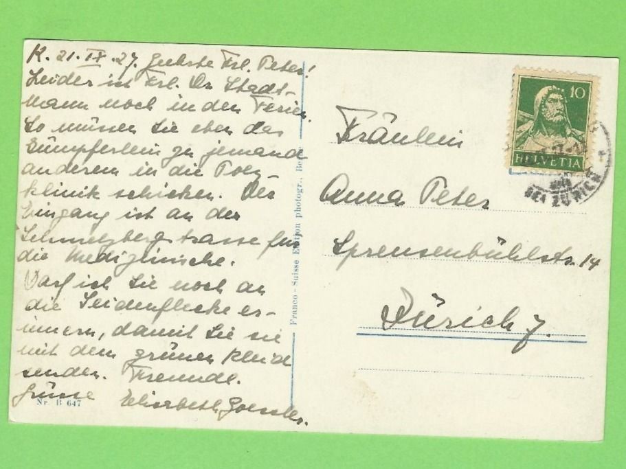 Cartoline postali: Basel, Käpelijoch – Usato da Zürich venduto da t24_de 1