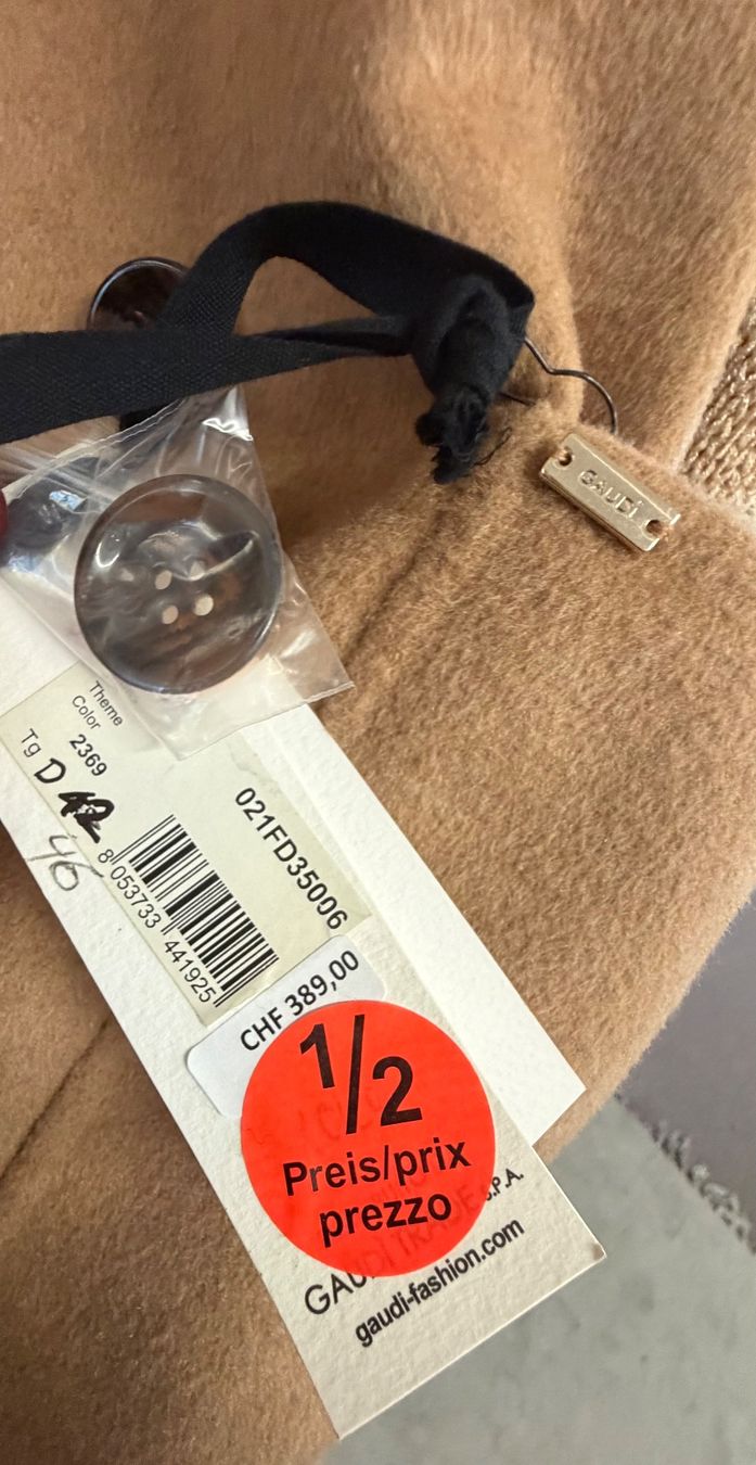 Mäntel: Camel Mantel Gaudi – Neu und originalverpackt aus Männedorf von sk5577 6