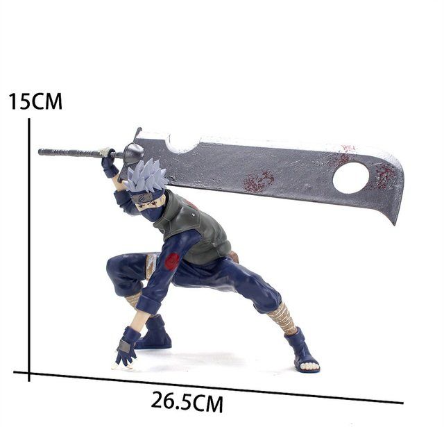Figuren: NARUTO KAKASHI HATAKE - NARUTO FIGUR 15cm - ANIME FIGUR – Neu und originalverpackt aus Kriens von swissgadget 1