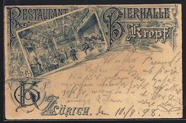 Litho Zürich, Restaurant Bierhalle zum 