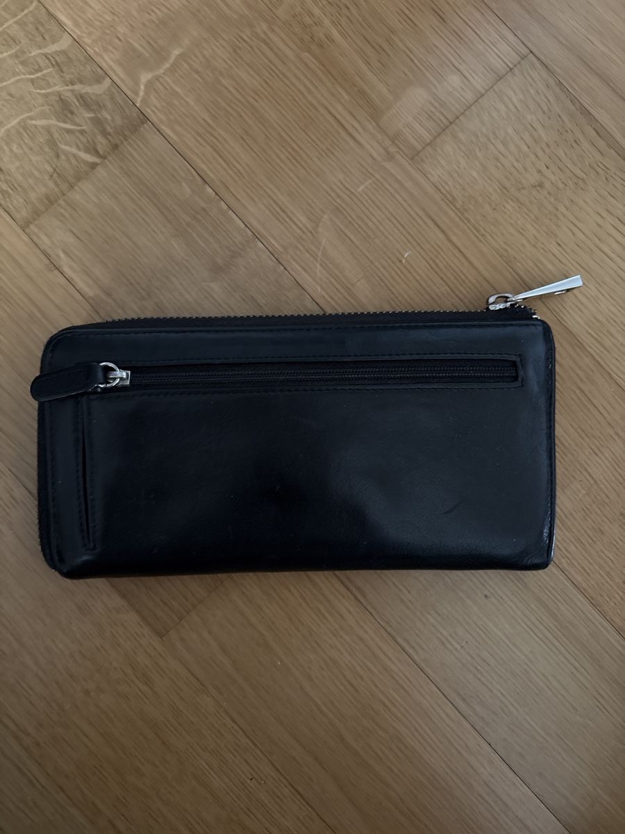 Picard Portafogli: Picard Black Leather Wallet – Usato da Zürich venduto da chj_57pl 1