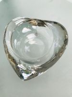 Designklassiker!    1 von 2 Teelicht-Herzen, GLASI HERGISWIL