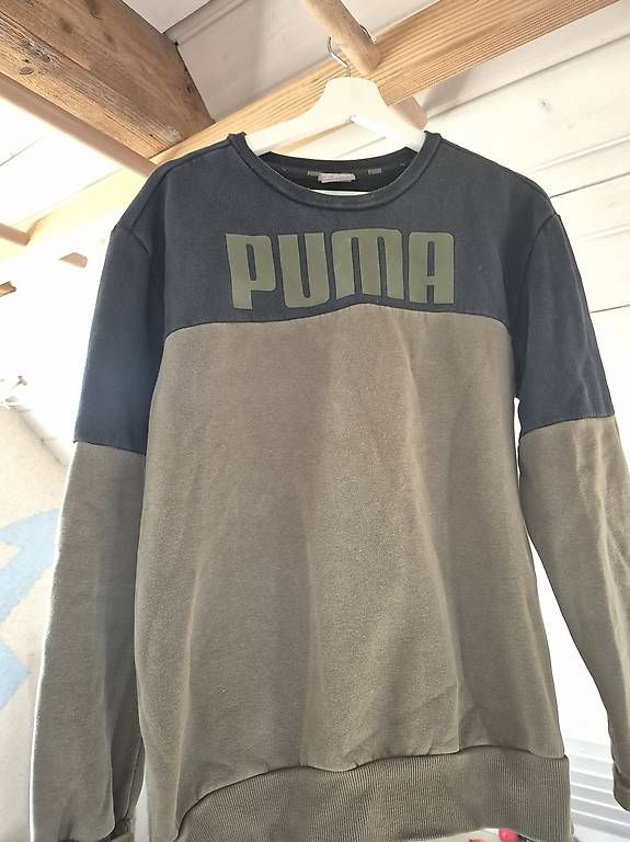 Maglioni & Felpe: Olivgrüner Puma Pullover zu verkaufen – Usato da Niedergösgen venduto da k.i.n.g.13 1
