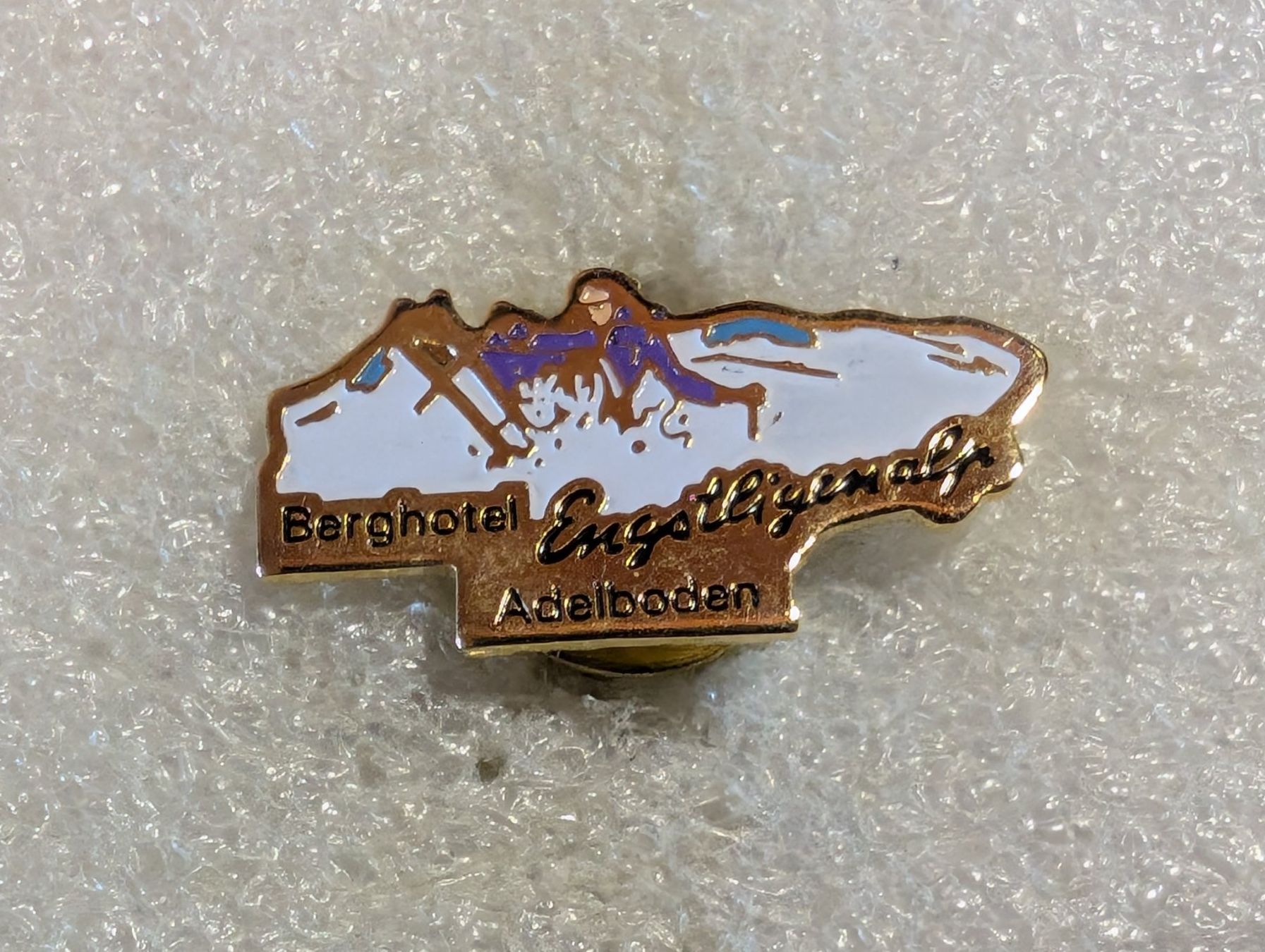 Placchette & Badge: Ansteckpin 117: Berghotel Adelboden – Usato da Oppligen venduto da Pin-Fall-Shop