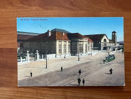AK  1919 Badischer Bahnhof Basel super   (G1997)