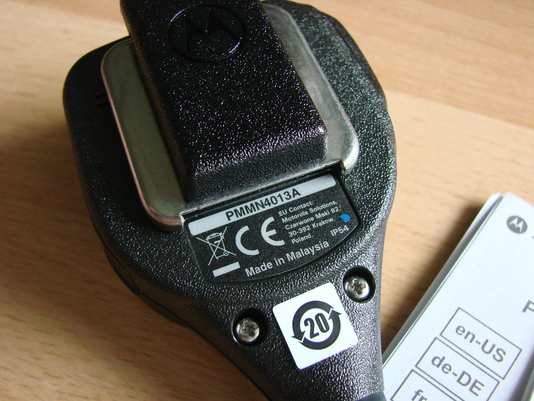 Motorola Radiocomunicazione: Motorola DP1400 Mikrofon PMMN4013 – Nuovo e nell'imballaggio originale da Niederuzwil venduto da Rade 8