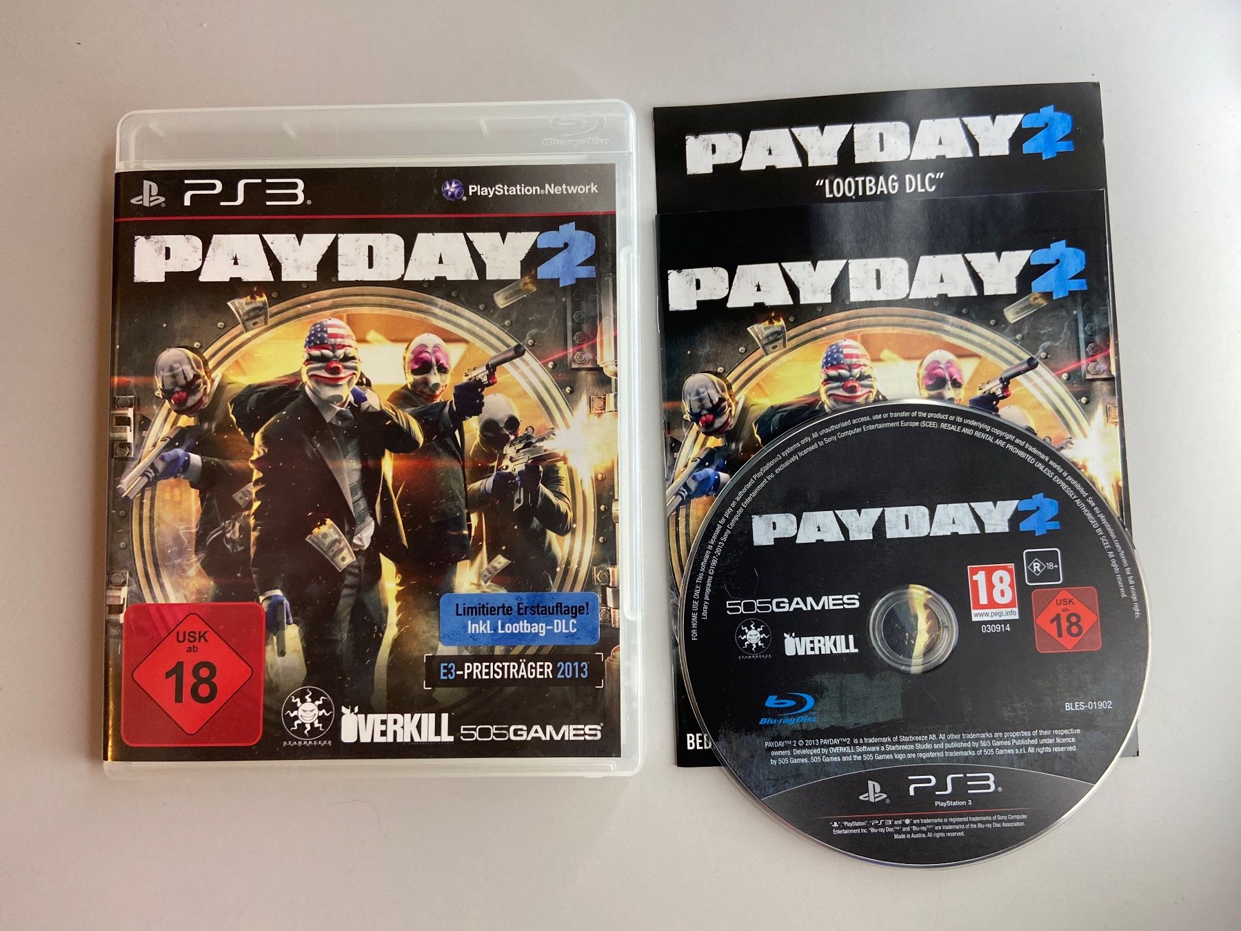 Sony Spiele: Payday 2 - PS3 – Gebraucht aus St.gallen von taduz