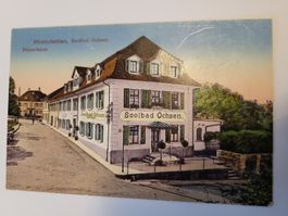Ansichtskarte Rheinfelden Soolbad Ochsen gebraucht Box1