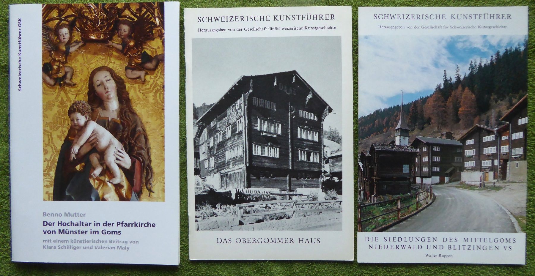 Libri: Goms. 3 Kunstführer – Usato da Affoltern am Albis venduto da Cadorso