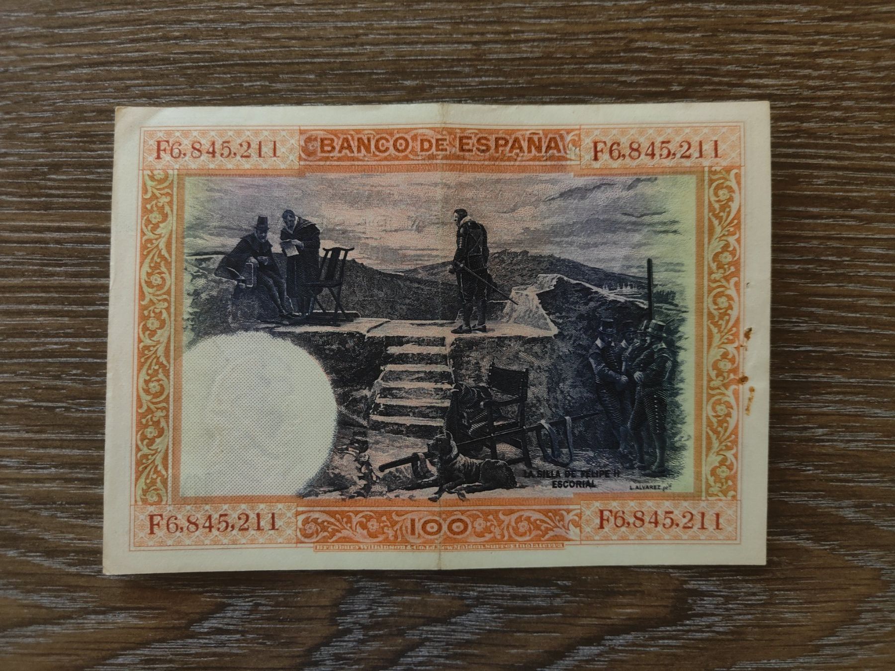 Banconote: Spanien 100 Pesetas 1925 !!!!! – Usato da Flaach venduto da Lonzo99 1