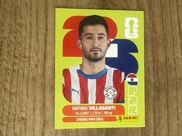 Panini FIFA World Cup 2026 Sticker Mathias Villasanti PAR 9