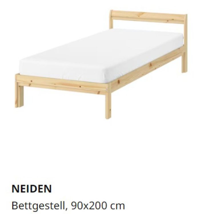 Bettgestell 90 x 200 IKEA Kaufen auf Ricardo