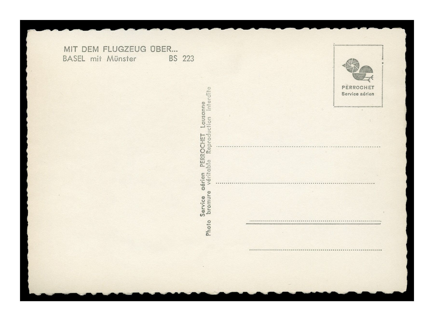 Cartes postales: BASEL - 1960 "Münster" – D'occasion à Onex par gonsla01 1