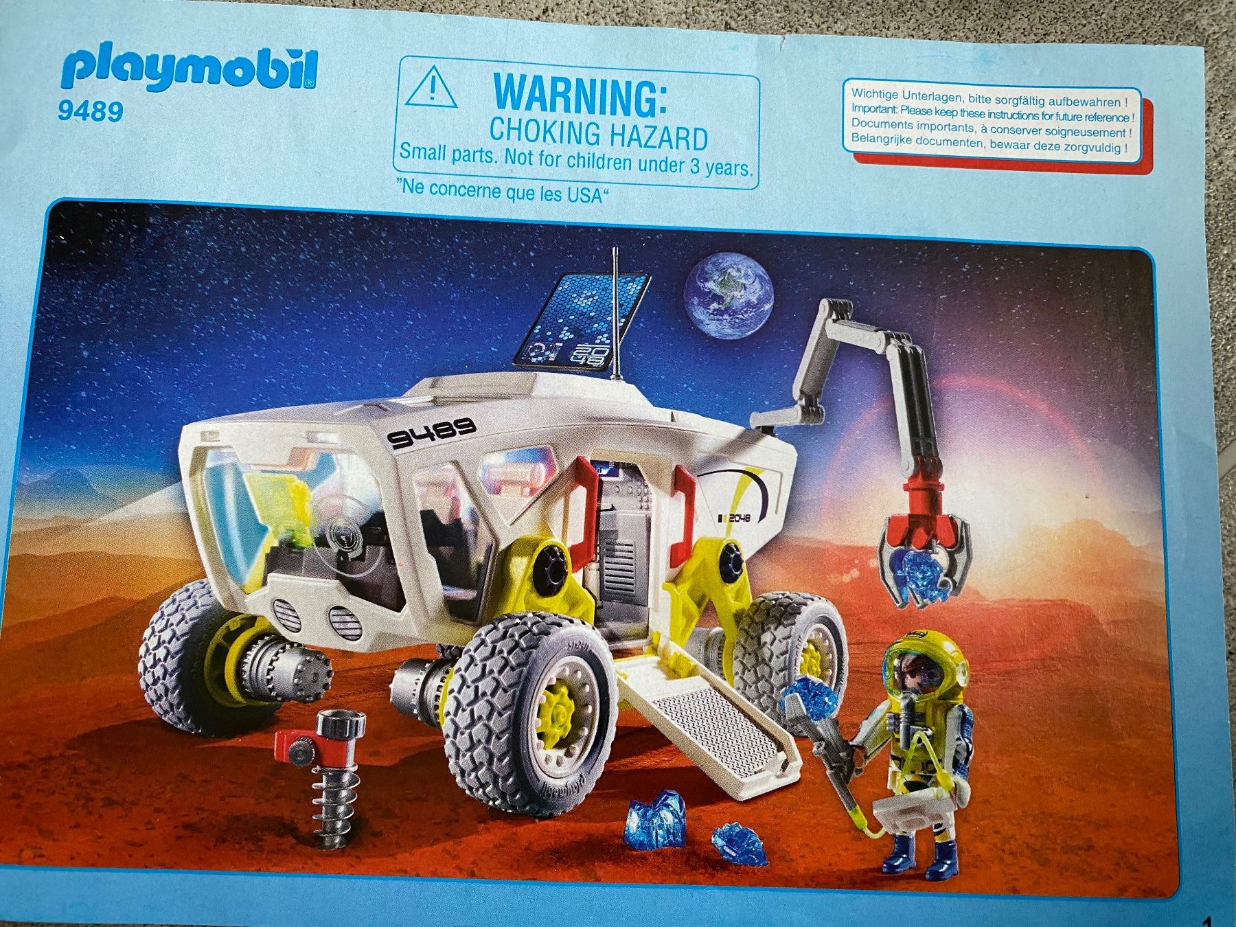 Playmobil Jouets: Playmobil véhicule de reconnaissance spatiale - Mars – D'occasion à Leytron par TipTop1912 2