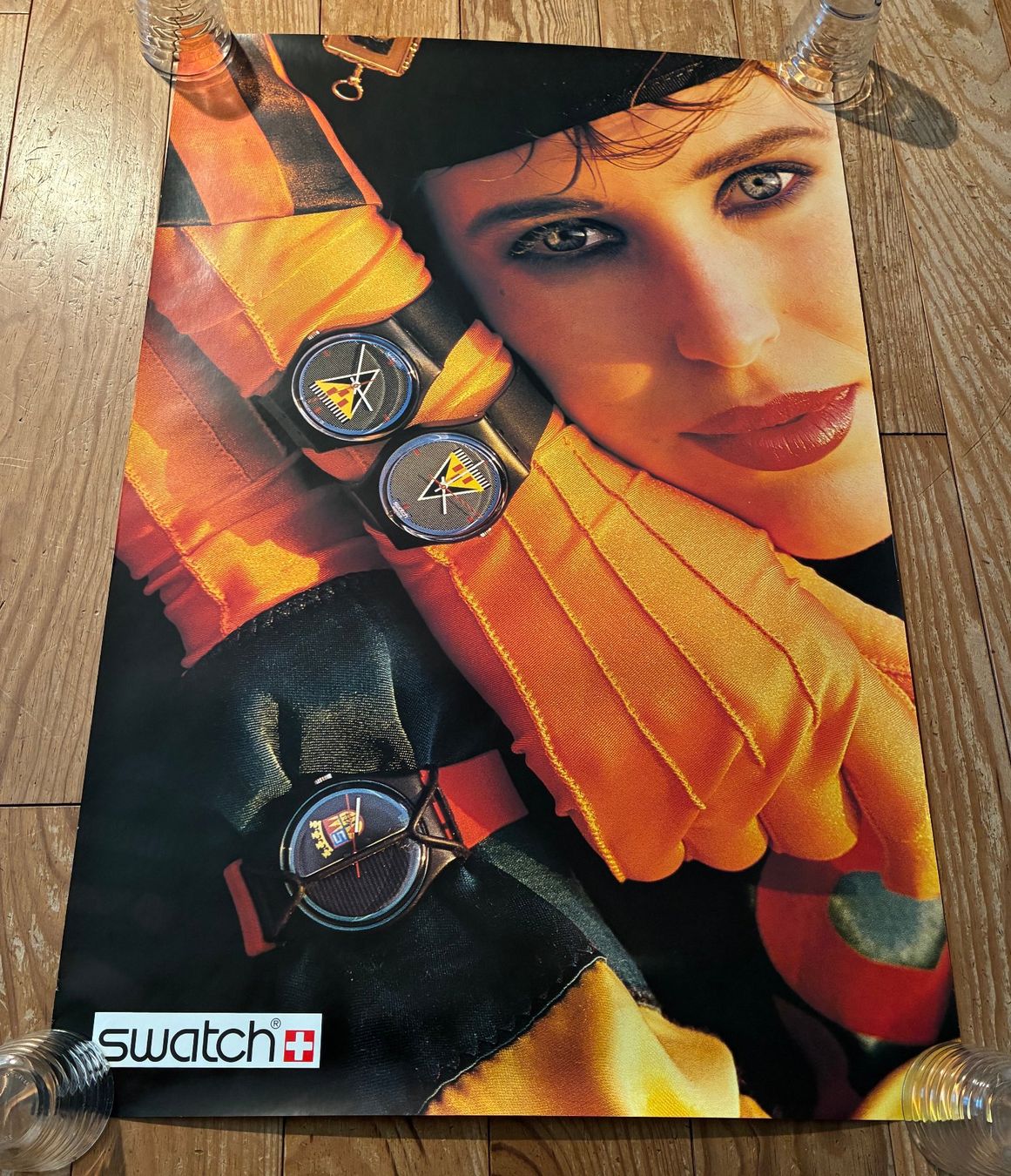 Foto & Immagini: SWATCH Werbe Plakat Poster - Nr. 6 – Usato da Meinisberg venduto da duveen 1