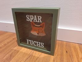 Sparfuchs / Spardose/ für Müntzen