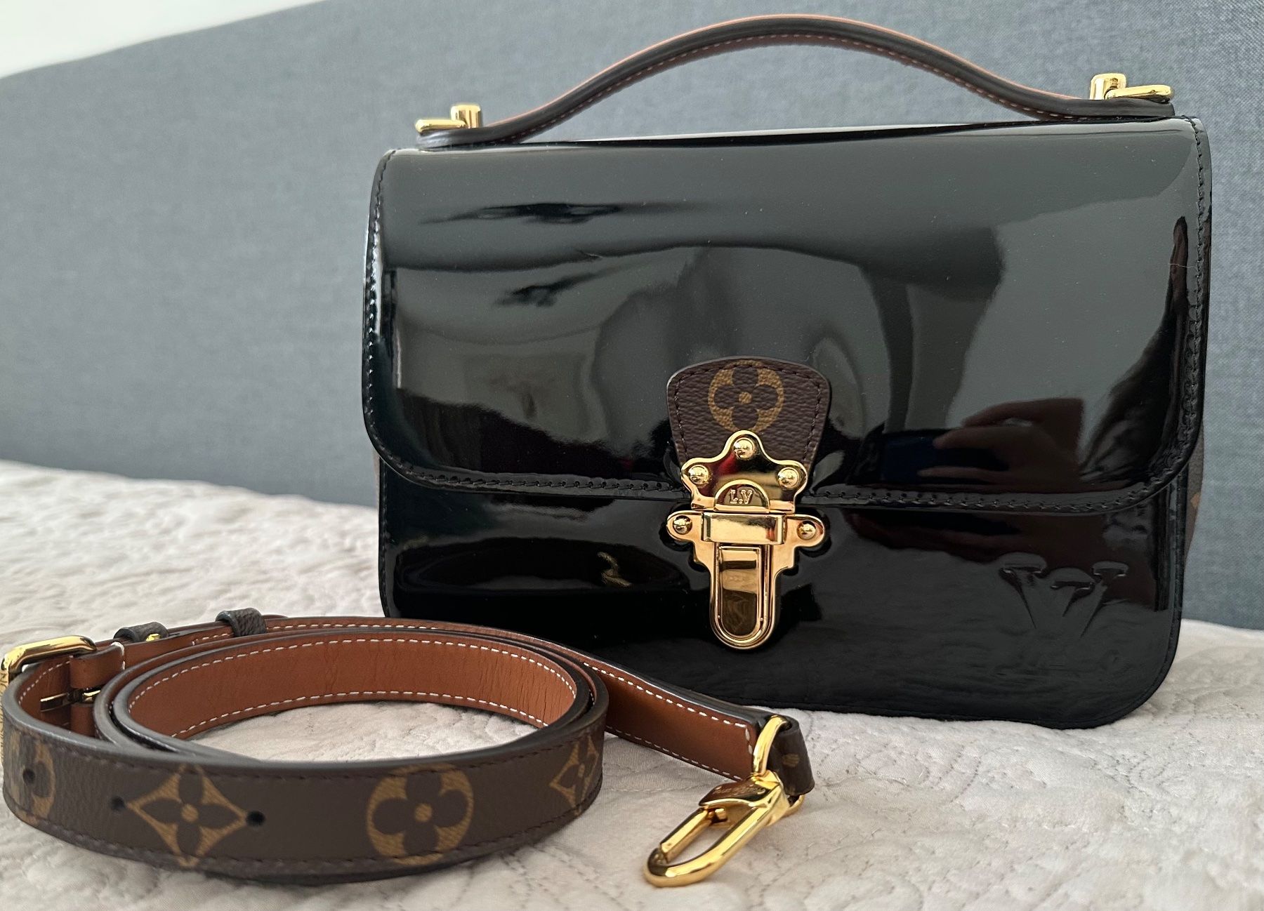Louis Vuitton Taschen für Damen: Louis Vuitton Tasche BB Vernis Damen Schwarz – Gebraucht aus Zürich von dr.sisi 2